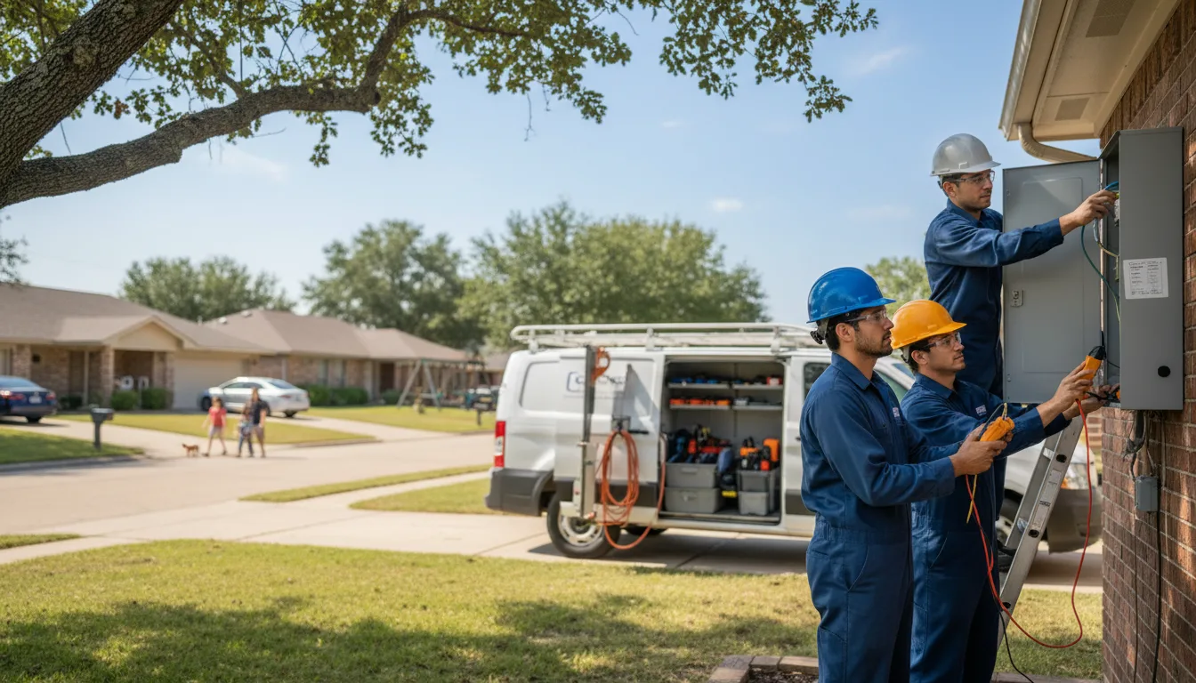 Certified electrician providing emergency electrical services in East Otto, NY